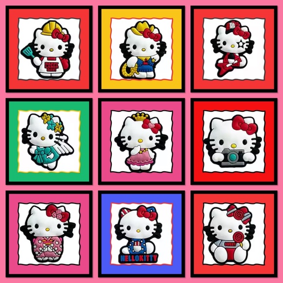 ❣️New❣️Hello Kitty Shoe/ Backpack Charms❣️ - Picture 1 of 14